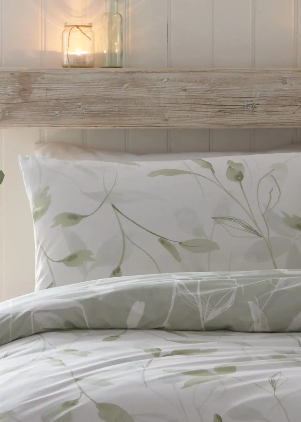 Drift Home Eliza Green Duvet Cover Set