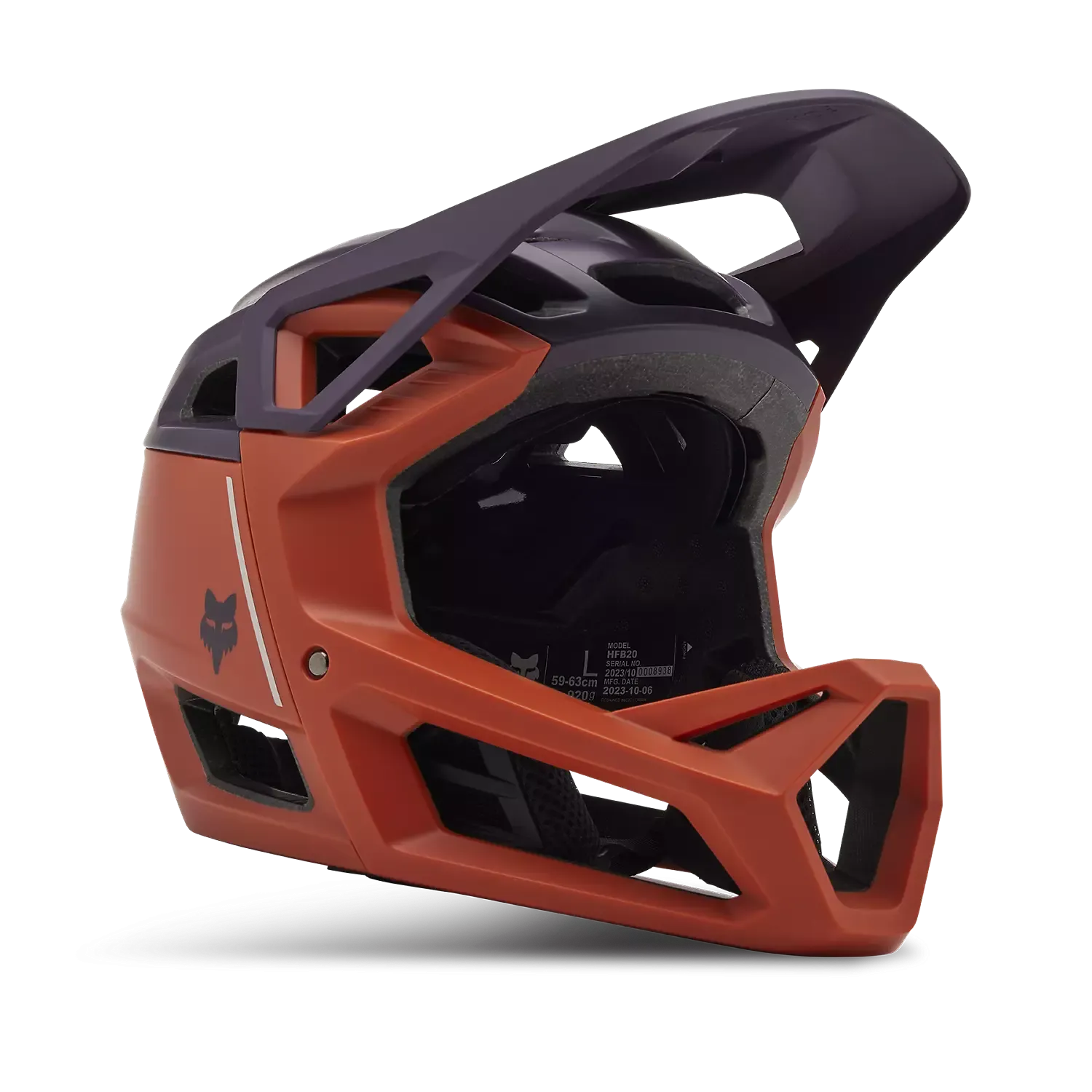 Fox Racing Proframe Full Face Helmet - Clyzo - Atomic Orange