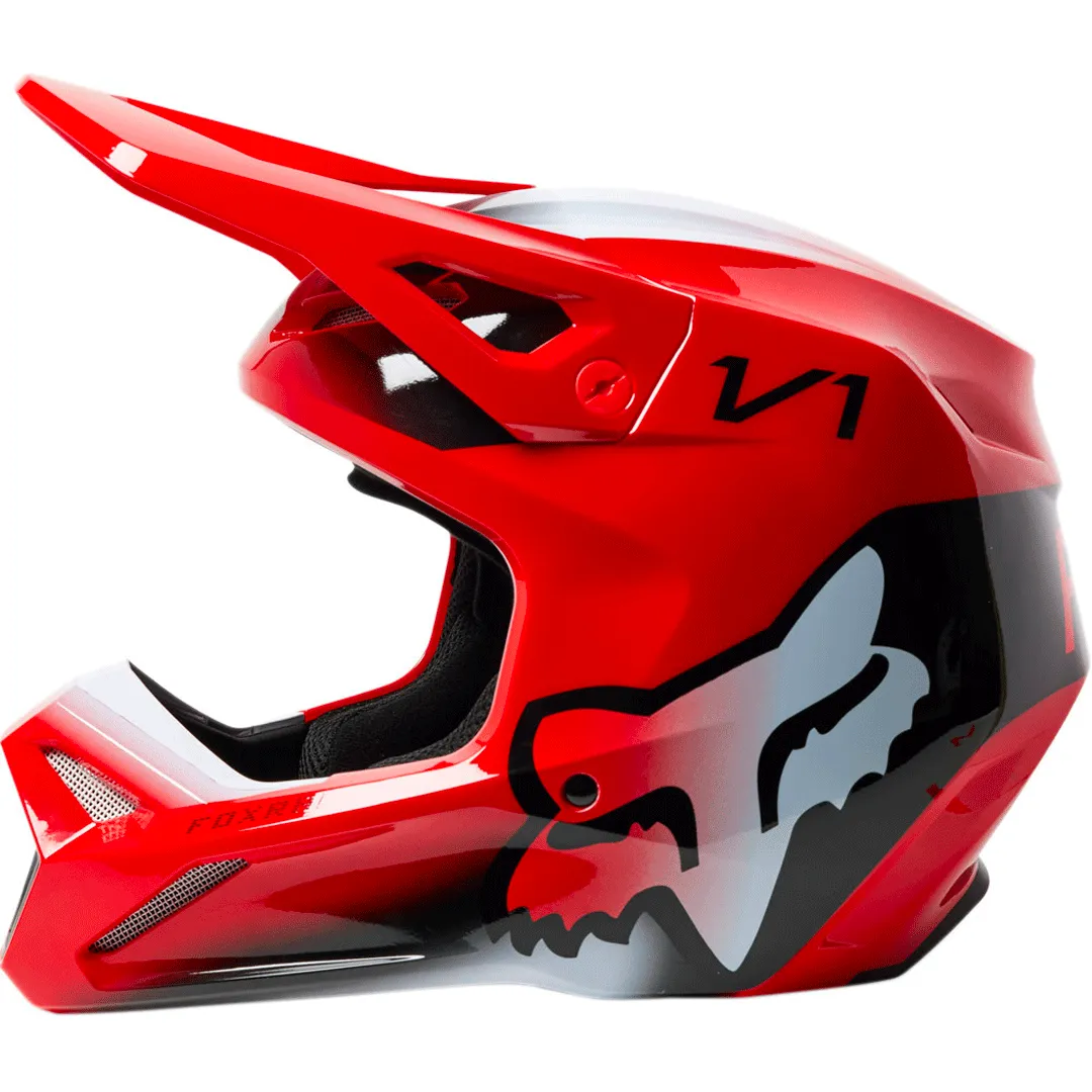 Fox - V1 Toxsyk Red Helmet