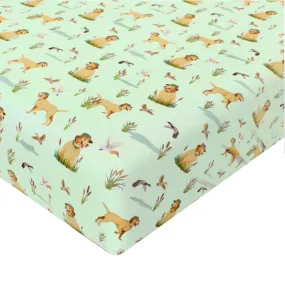 Free Birdees Crib Sheet - Duck Duck Dog