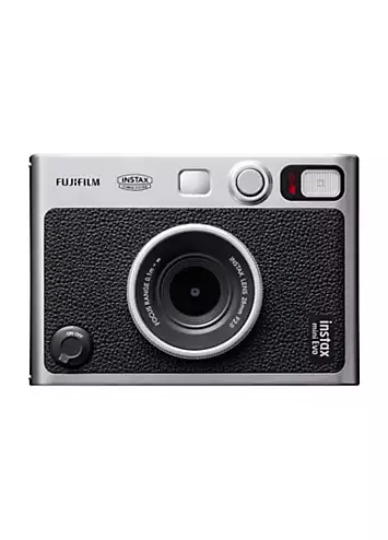 Fujifilm Instax Mini Evo Hybrid Instant Camera with 20 Shot Pack - Black | Kaleidoscope