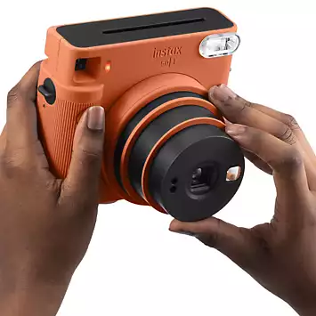 Fujifilm Instax Square SQ1 Instant Camera (20 Shots) - Terracotta Orange | Kaleidoscope