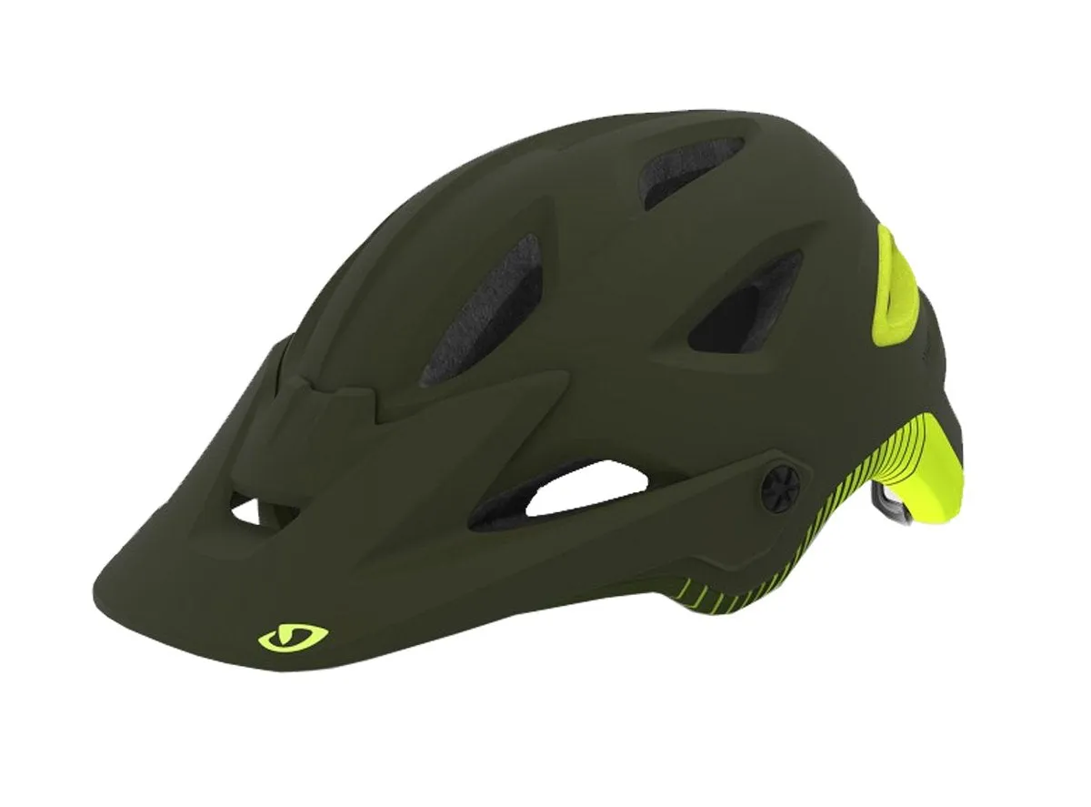 Giro Montaro MIPS MTB Helmet - Matt Olive-Citron - 2019