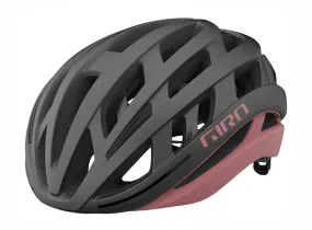 Giro Syntax MIPS Road Helmet - Matt Metallic Coal-Dusty Rose