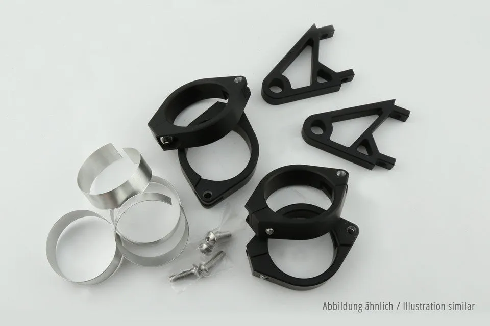 HIGHSIDER CNC ALU HEADLAMP BRACKET SET XS