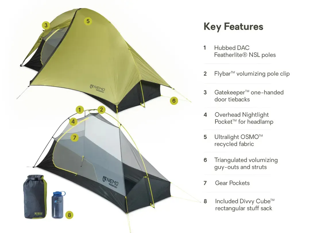 Hornet OSMO 1P Ultralight Backpacking Tent