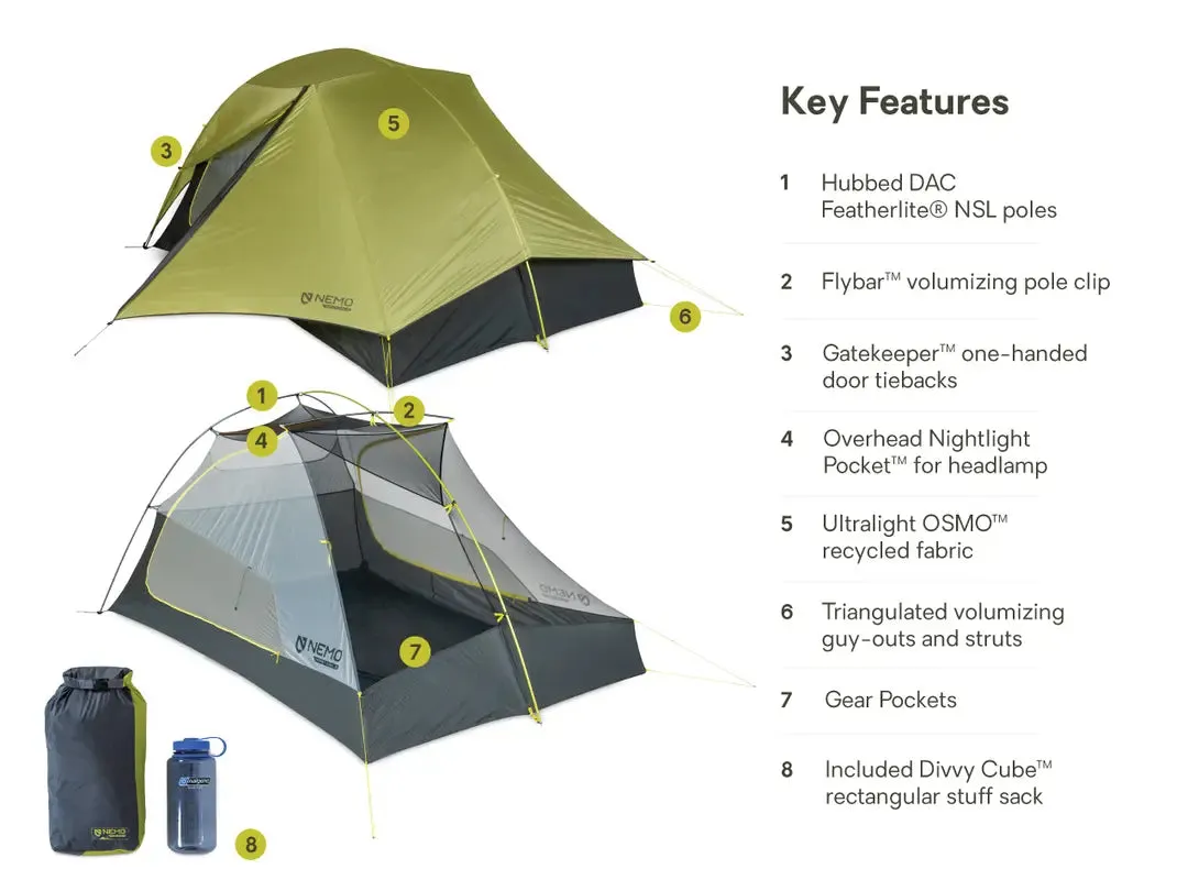 Hornet OSMO 3P Ultralight Backpacking Tent