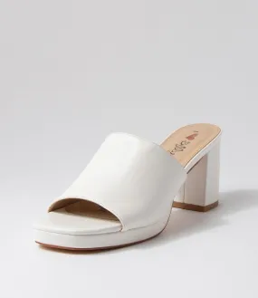 I LOVE BILLY Hinkley White Mules