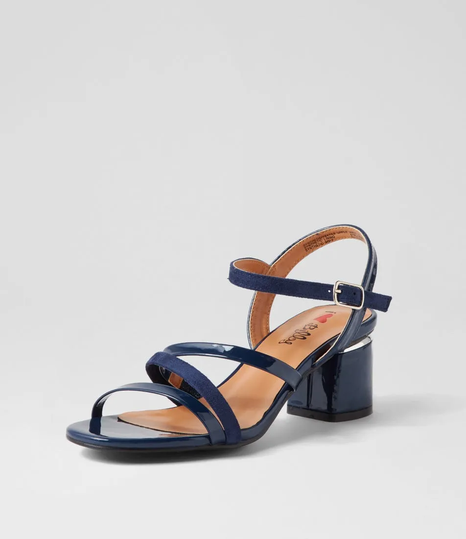 I LOVE BILLY Hodor Navy Mix Sandals