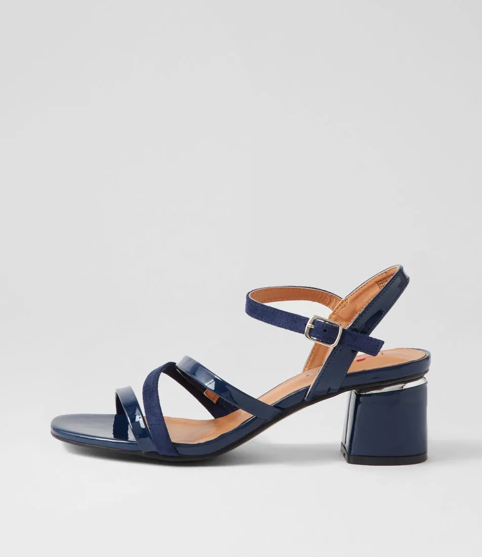 I LOVE BILLY Hodor Navy Mix Sandals