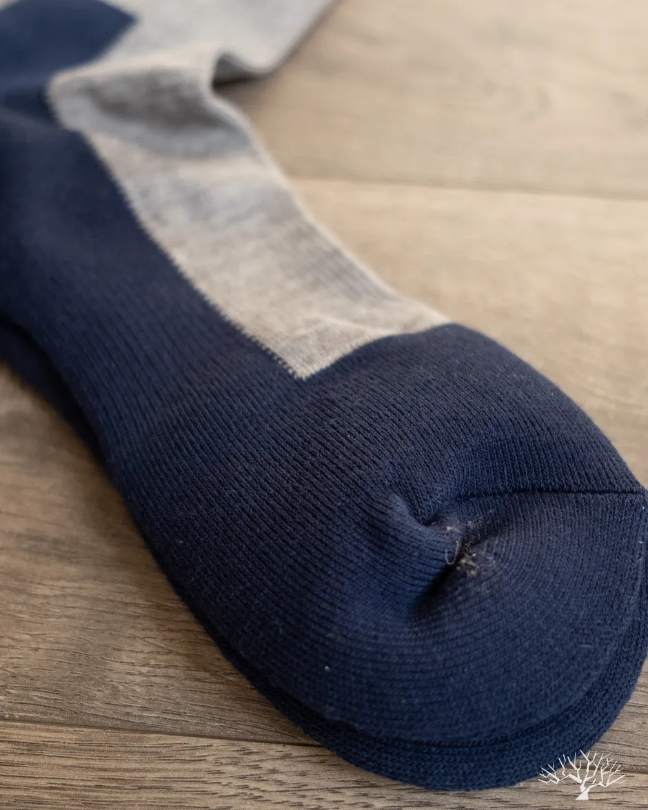 IHG-030 Work Boot Socks - Grey/Navy