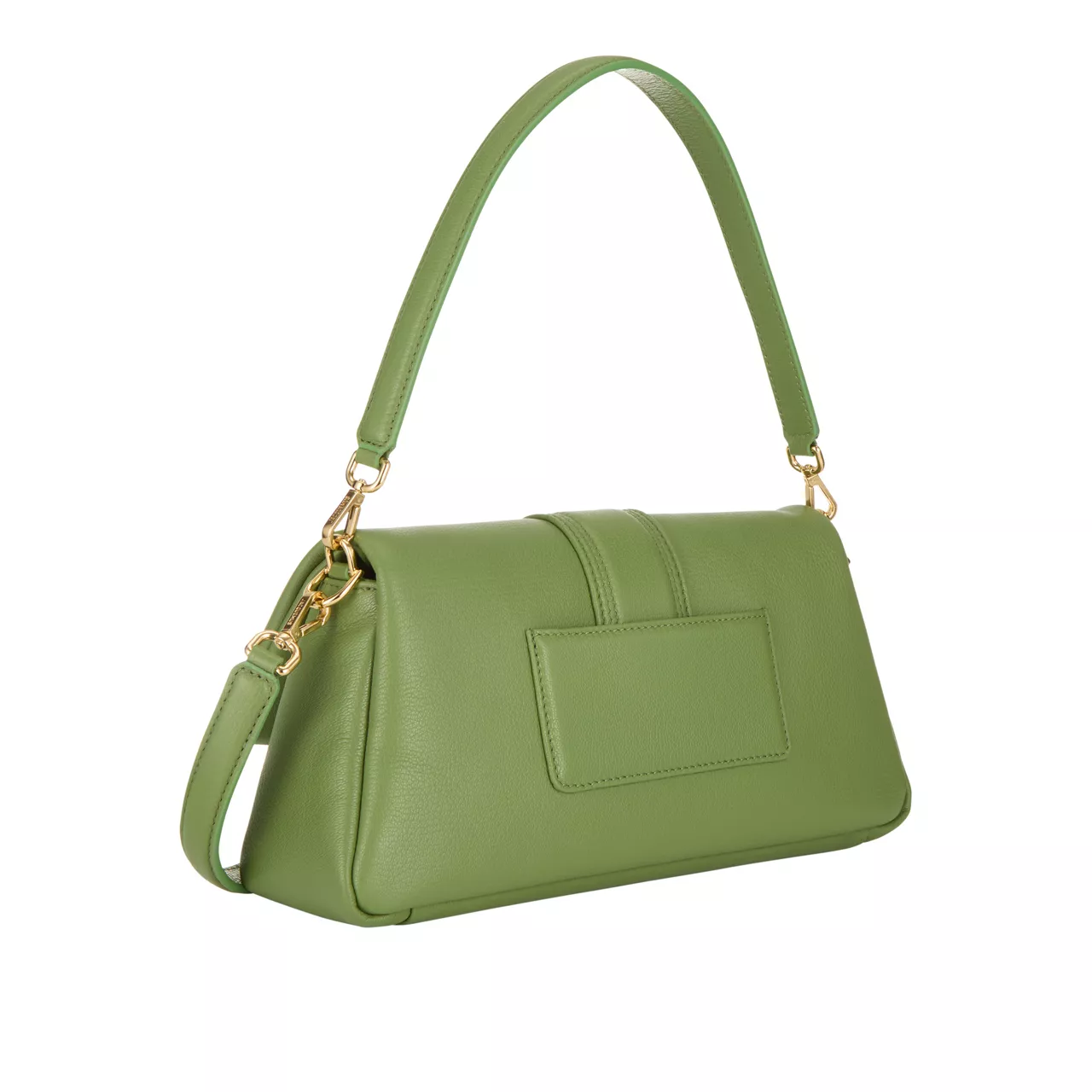 JACQUEMUS The Sustainable Edit Le Bambimou Leather Shoulder Bag - Green