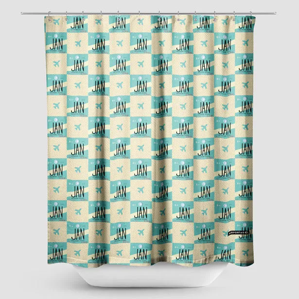 JAN - Shower Curtain