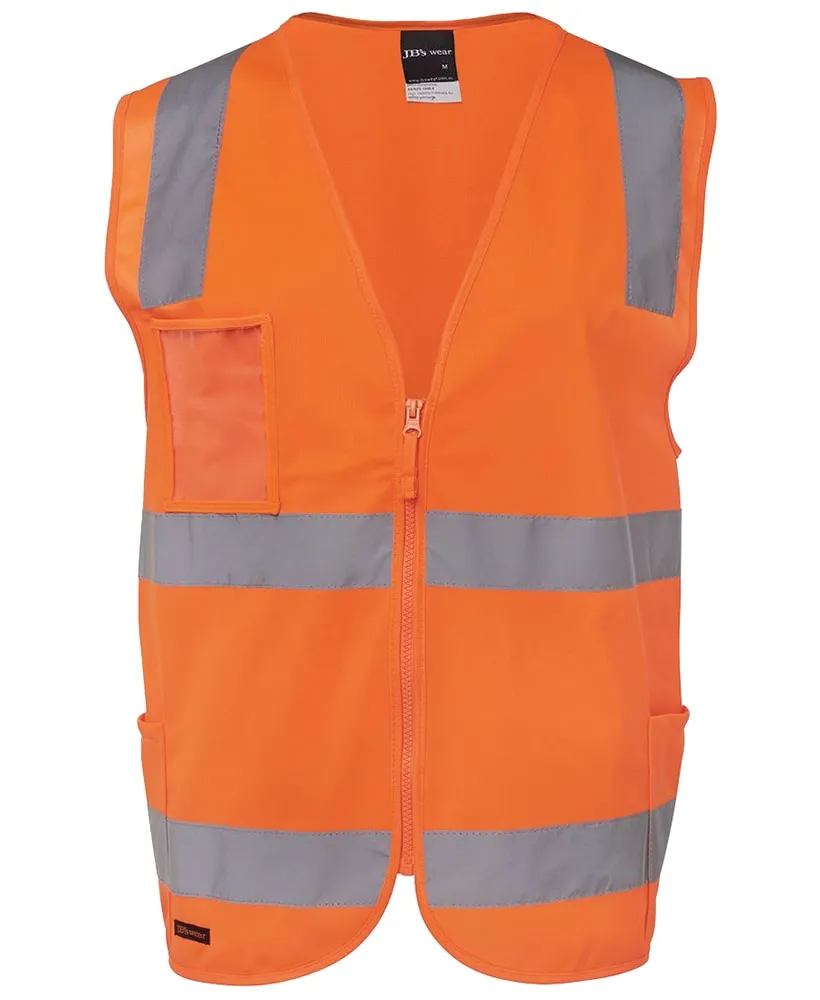 JB's Wear - Vest - Safety Wear - Reflective - 6DNSZ SIZE SM ORANGE