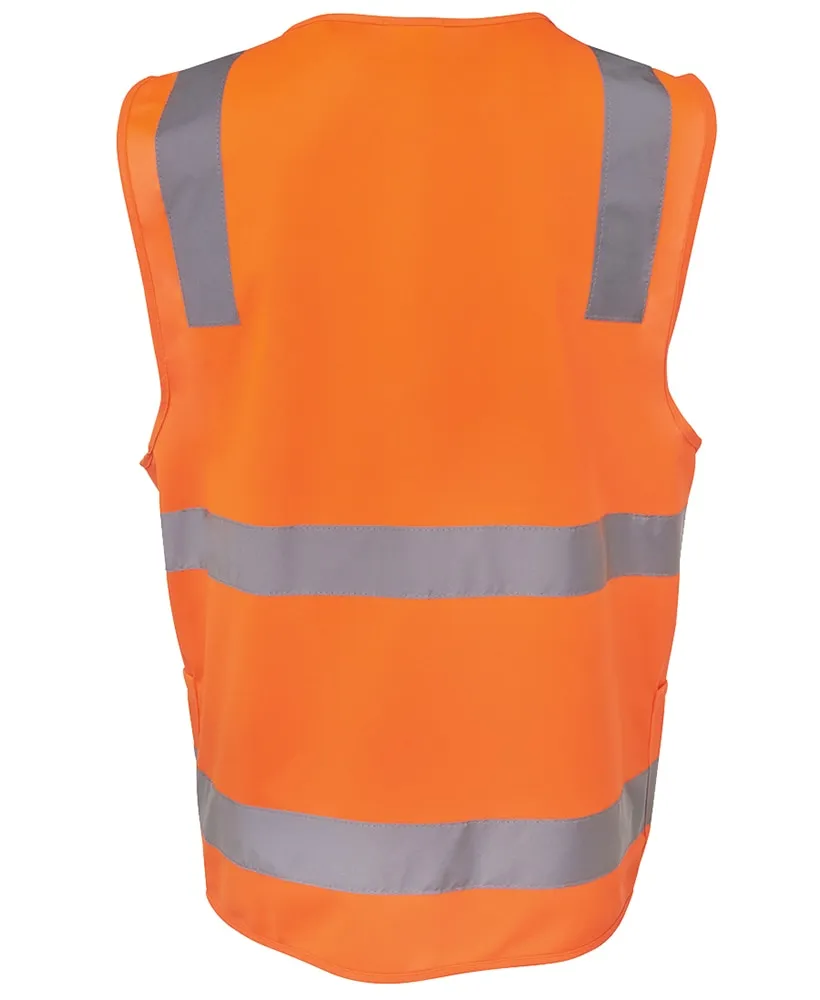 JB's Wear - Vest - Safety Wear - Reflective - 6DNSZ SIZE SM ORANGE