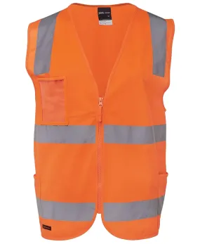 JB's Wear - Vest - Safety Wear - Reflective - 6DNSZ SIZE SM ORANGE