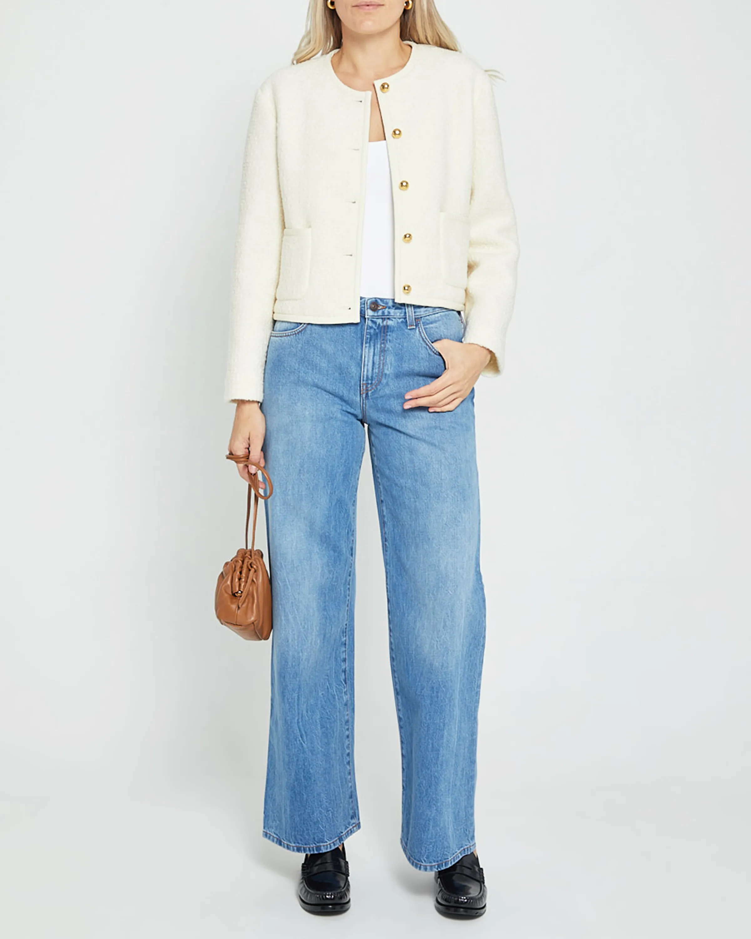 Joe Relaxed-fit Cropped Jacket