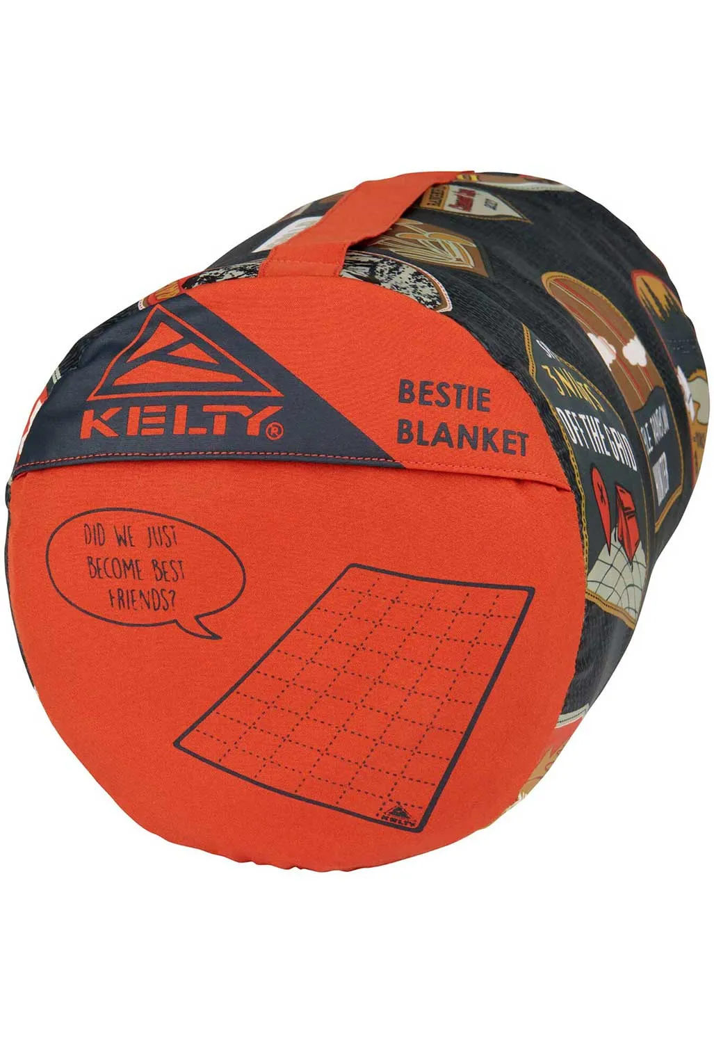 Kelty Bestie Blanket - Rooibos Tea/Patches