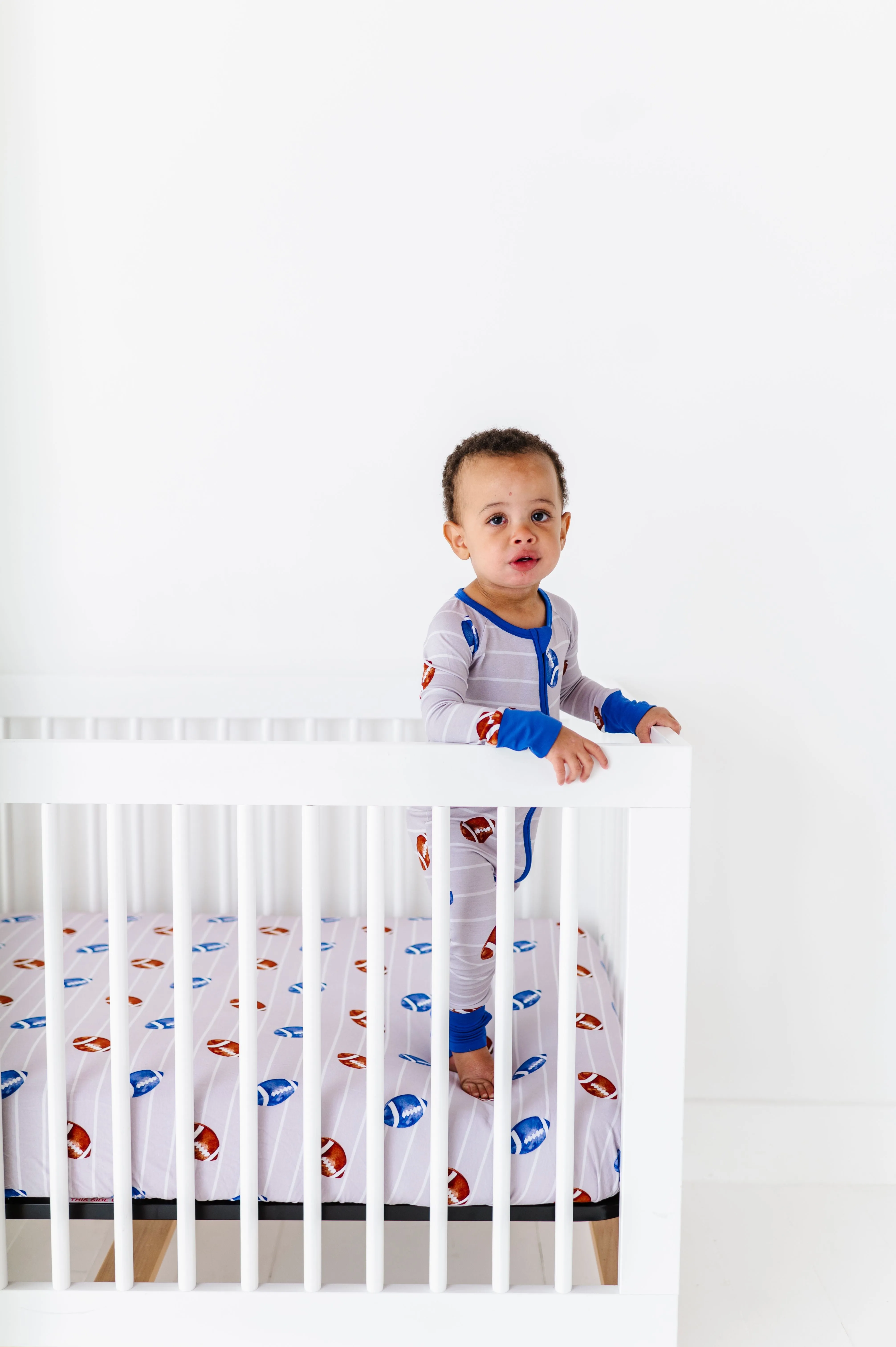 Kiki + Lulu Crib Sheet - Gridiron Games