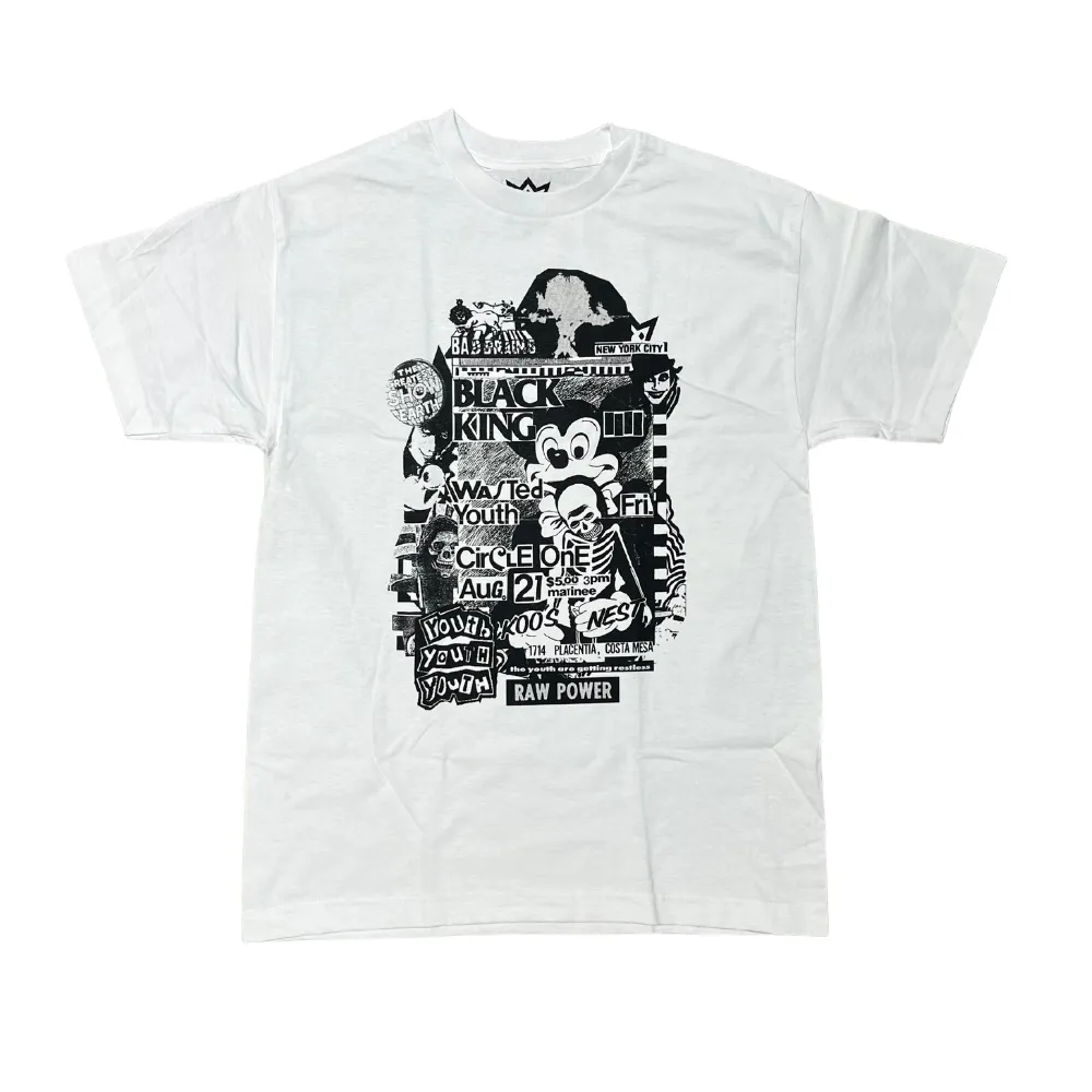 King Skateboards Destroy Babylon T-Shirt White