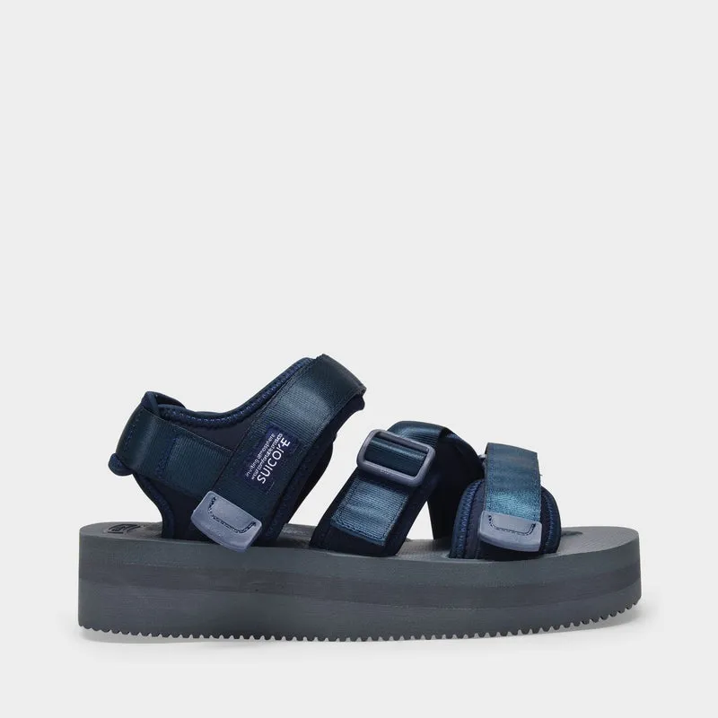 Kisee-VPO Sandals in Navy Nylon