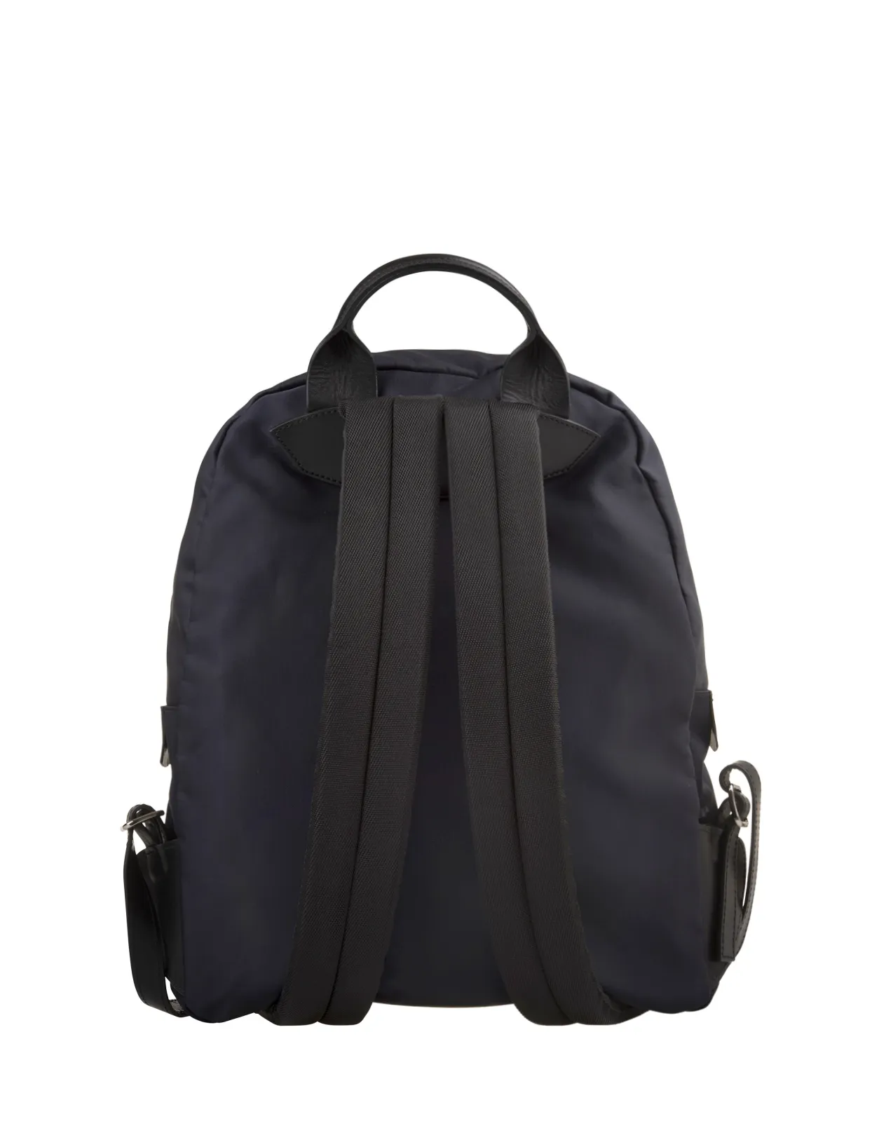 KITON Blue Nylon Backpack With Logo