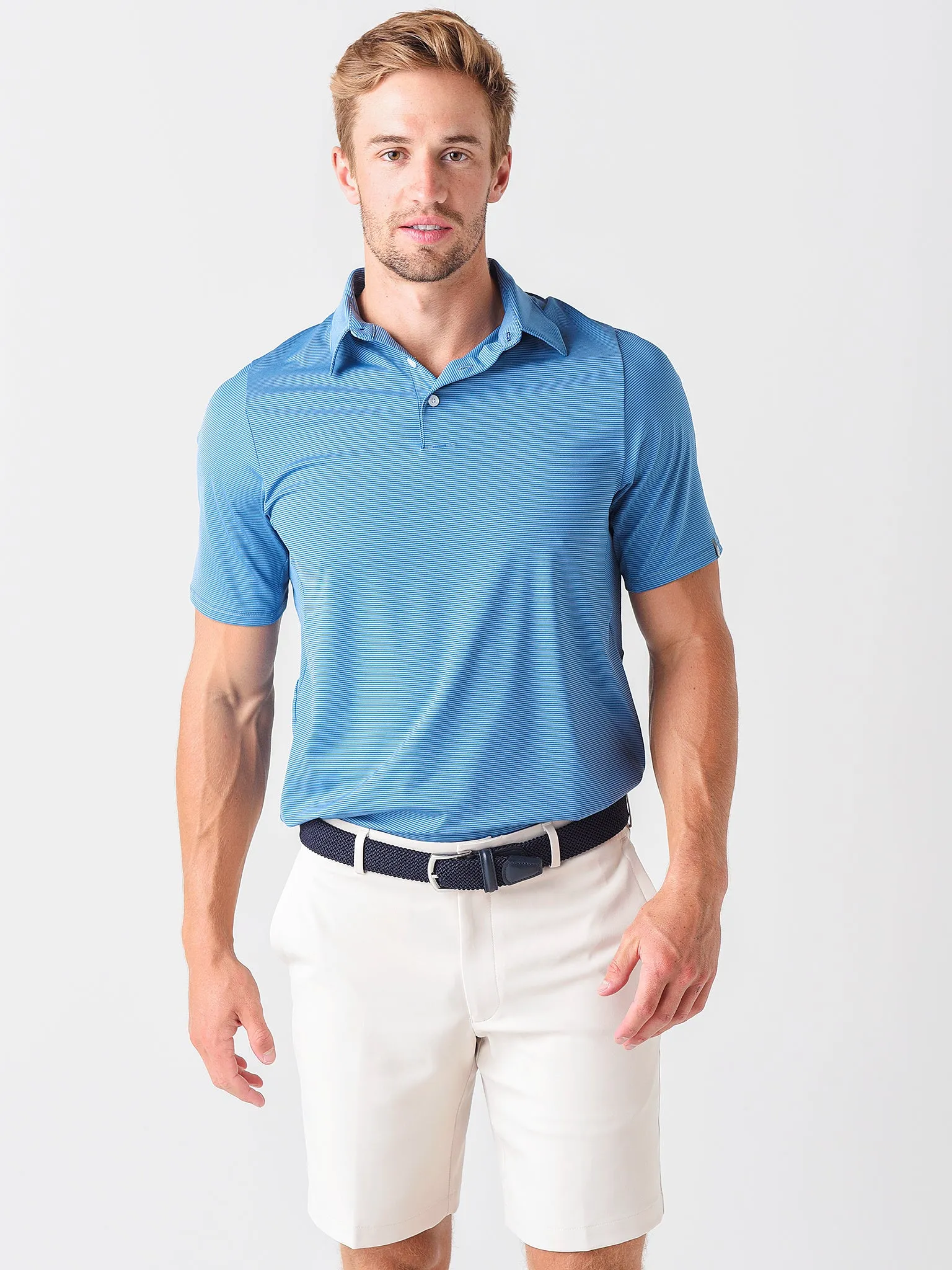     KJUS  Men's Soren Stripe Polo    