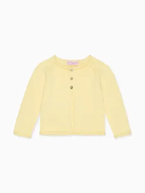 Lemon Denia Cotton Baby Cardigan