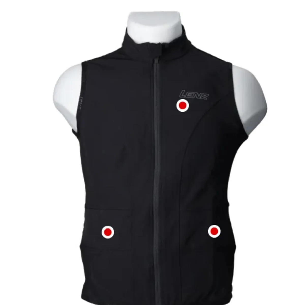 Lenz Heat Vest 1.0 for Men with rcB 1200 Batteries