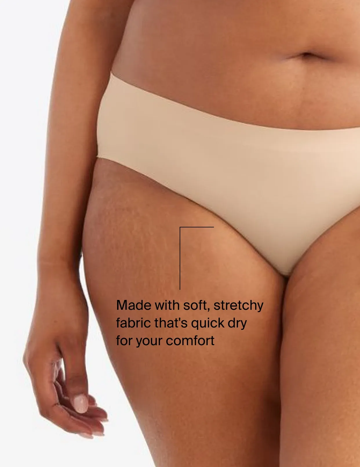 Light Leakproof No-Show Bikini