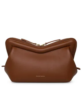 Mansur Gavriel    Mansur Gavriel Brown Lear 'Frame' Mini Crossbody Bag