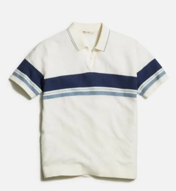 Marine Layer Greyson Sweater Polo