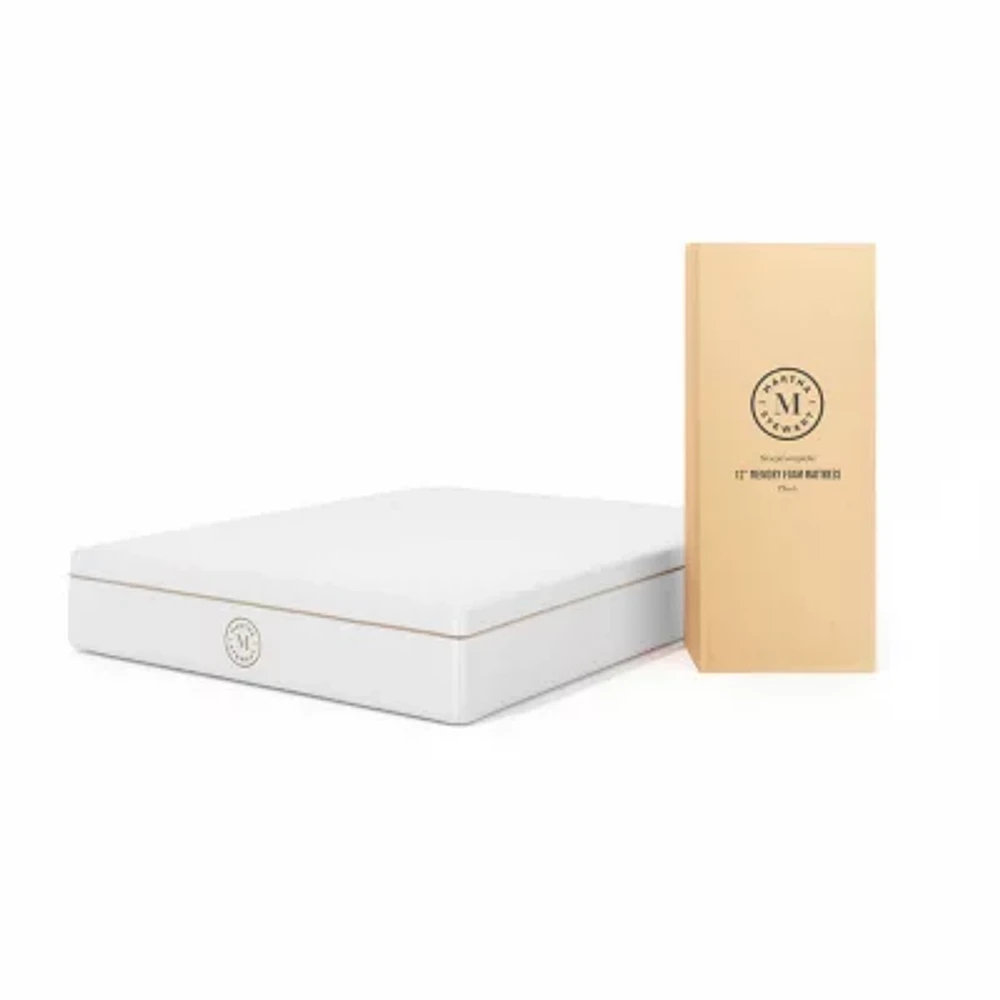 Martha Stewart SleepComplete 12" Gel Memory Foam Plush Mattress a Box