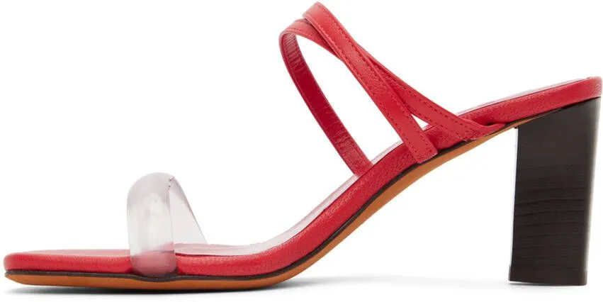 Maryam Nassir Zadeh Red Samantha Heeled Sandals