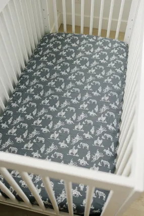 Mebie Baby Wild West Muslin Crib Sheet