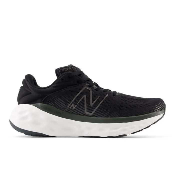 Mens New Balance Fresh Foam 840V1 in Blacktop/Black