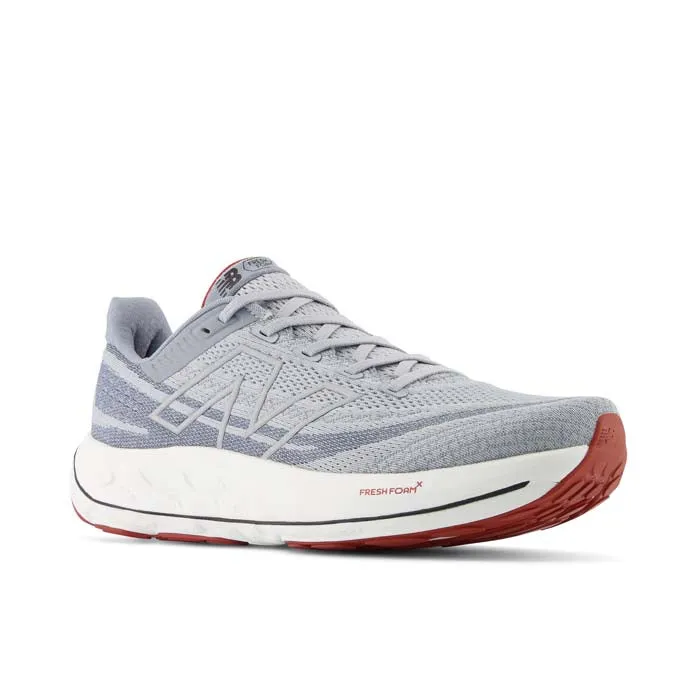 Mens New Balance Fresh Foam Vongo v6 in Aluminum Grey/Brick Red