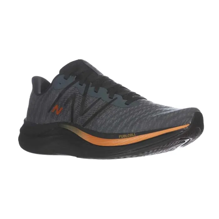 Mens New Balance FuelCell Propel v4 in Graphite/Black/Copper Metallic