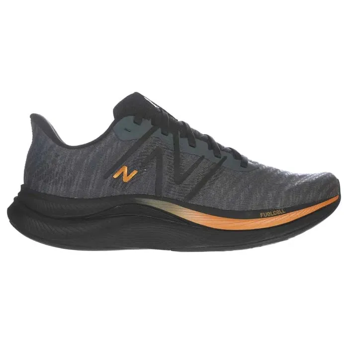 Mens New Balance FuelCell Propel v4 in Graphite/Black/Copper Metallic