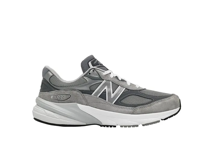 Mens New Balance Made in USA 990v6 in Grey/Grey