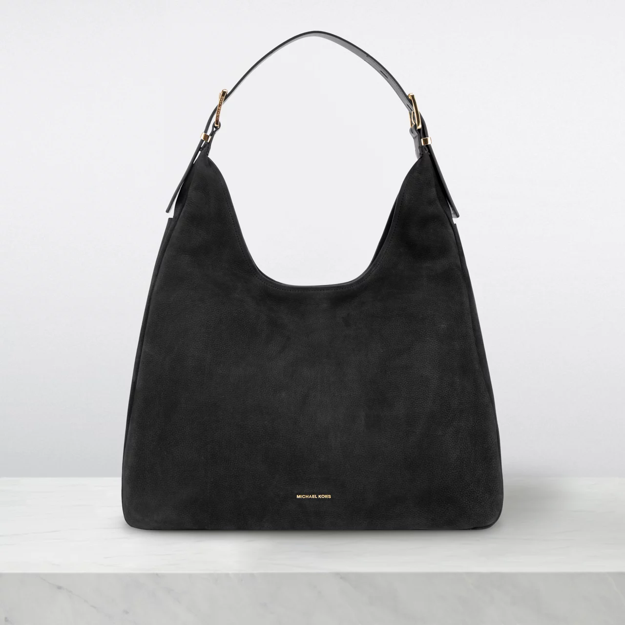 MICHAEL MICHAEL KORS Nolita Large Hobo Shoulder Bag - Black