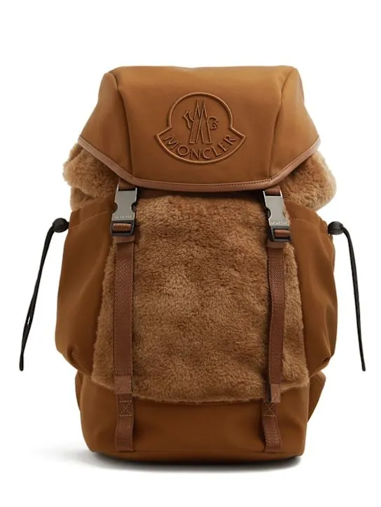 Moncler Soft virgin wool backpack