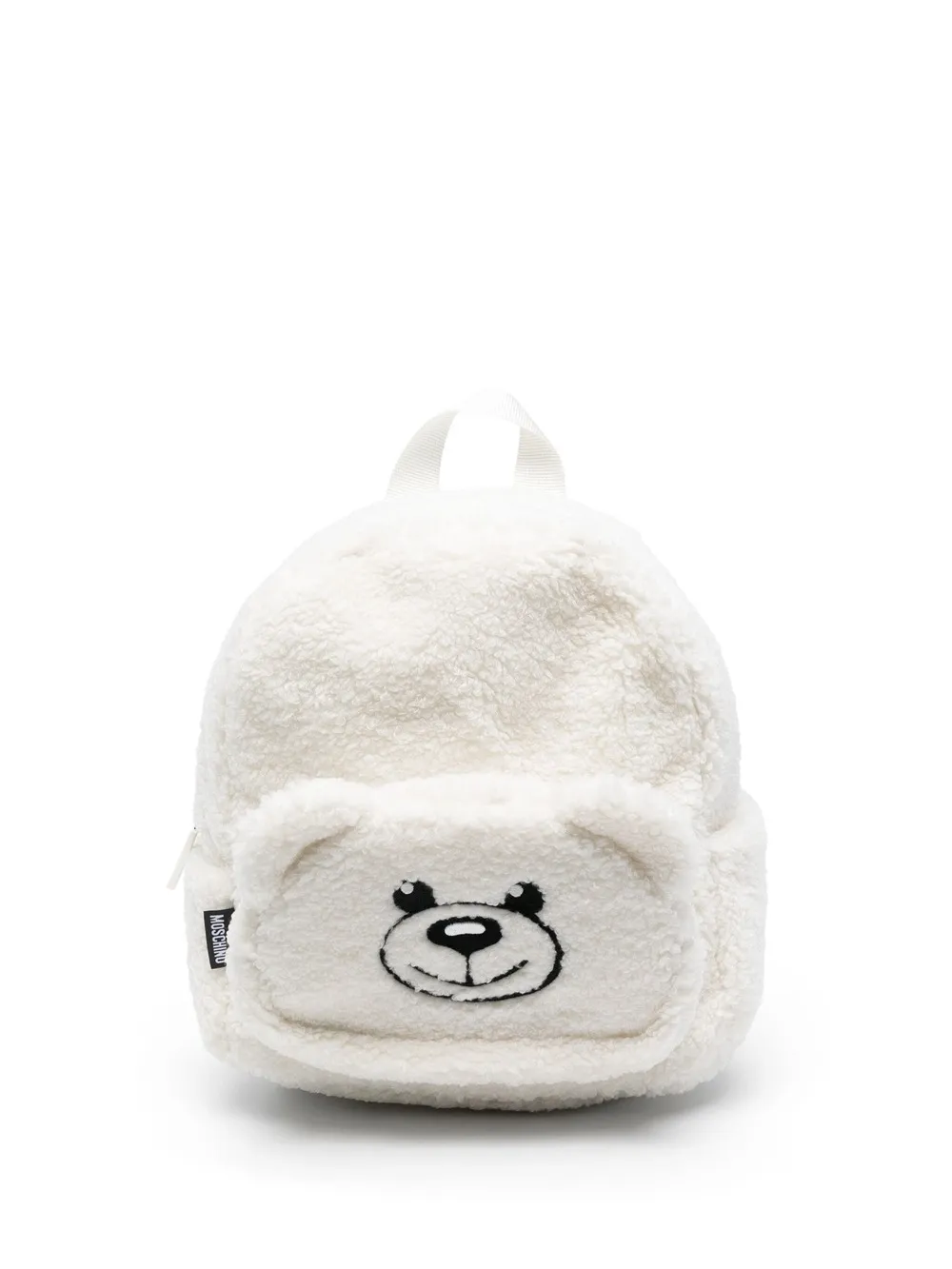 MOSCHINO KIDS White Teddy Bear Backpack