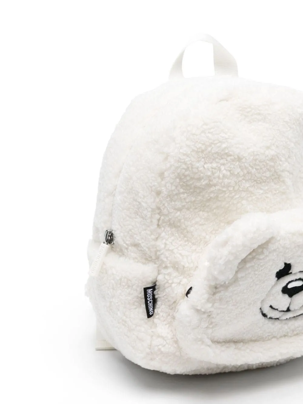 MOSCHINO KIDS White Teddy Bear Backpack