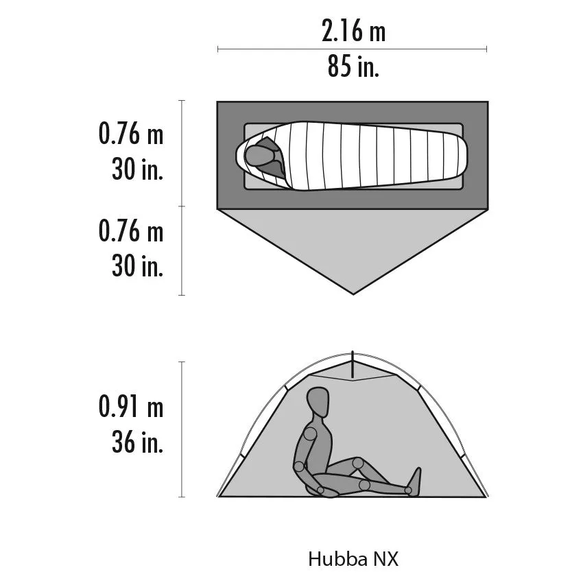 MSR Hubba NX 1 Person Tent