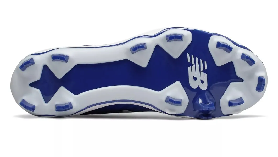 New Balance 4040v5 Adult Molded Cleats - Royal/White (PL4040B5)