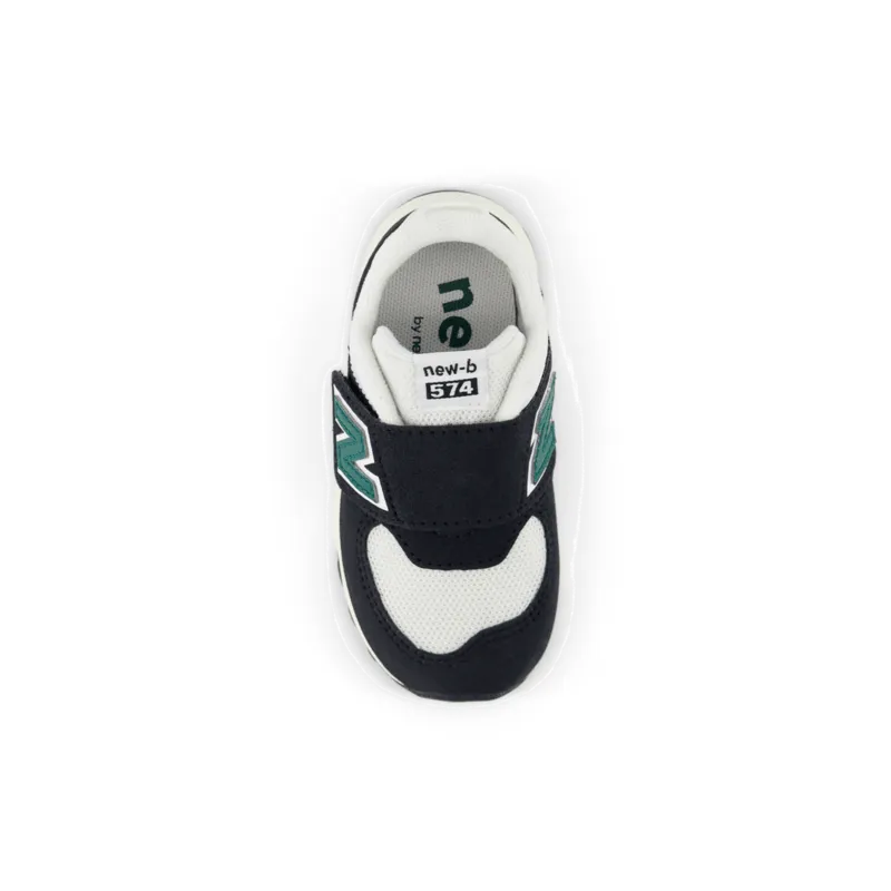 New Balance Infant & Toddler 574 NEW-B Hook & Loop Shoe - NW574RBG (X-Wide)