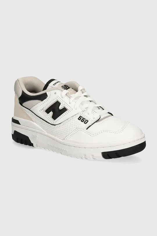 New Balance leather sneakers 550 white color BB550ESI