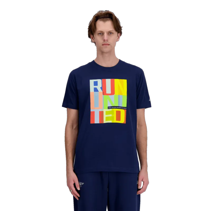 New Balance Men's United Airlines NYC Half Graphic T-Shirt