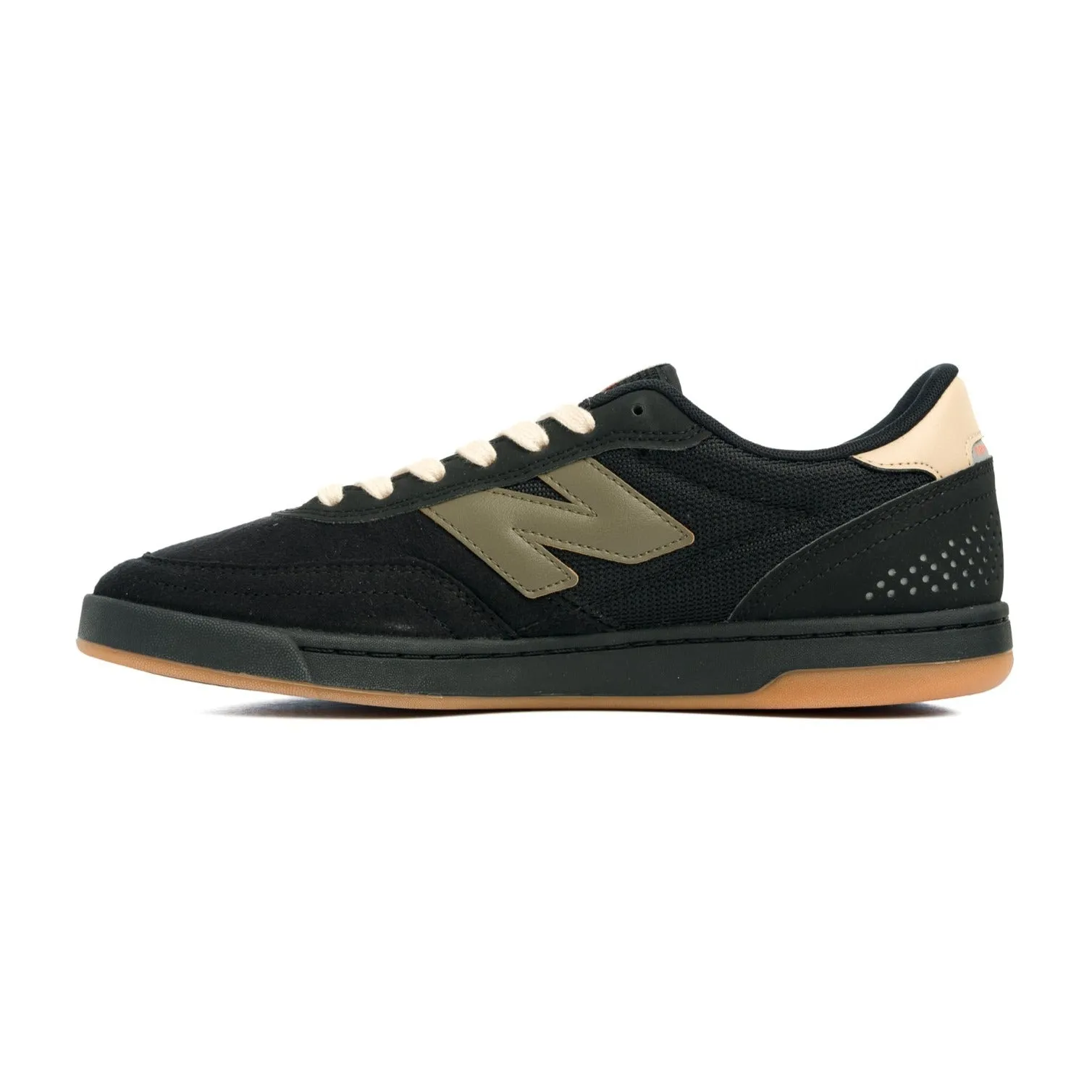 New Balance Numeric 440v2  - Black with Olive (Available in WIDE!)